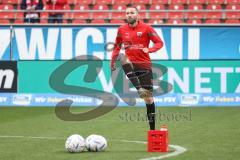 3. Liga; FSV Zwickau - FC Ingolstadt 04; Rico Preißinger (6, FCI) vor dem Spiel