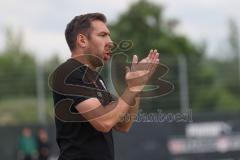 Freundschaftsspiel - Saison 2024/25 - FC Ingolstadt 04 II - TSV Rain/Lech  - Cheftrainer Patrick Schönfeld (FCI U21) - XXXXX - Foto: Meyer Jürgen