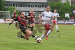 2. Bundesliga Frauen - Saison 2024/25 - FC Ingolstadt 04 Frauen - FSV Gütersloh - Pija Reininger (Nr.21 - FCI Frauen) - Kappmeier Finja weiss Gütersloh - Foto: Meyer Jürgen