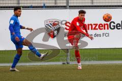 A - Junioren Bundesliga Süd/Südwest -  Saison 2021/2022 - FC Ingolstadt 04 - Heidenheim - Perconti Jonas (#2 FCI) - Foto: Meyer Jürgen