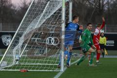 2.BL; Testspiel; FC Ingolstadt 04 - Würzburger Kickers; Tor Jubel Treffer Filip Bilbija (35, FCI) 2:1 Torwart Bonmann Hendrik (1 FWK)