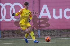 A - Junioren Bundesliga Süd/Südwest -  Saison 2021/2022 - FC Ingolstadt 04 - SC Freiburg - Bock Julian Torwart (#33 FCI) - Foto: Meyer Jürgen