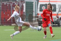 2. Bundesliga Frauen - Saison 2023/24 - FC Ingolstadt 04 Frauen - FC Carl Zeiss Jena - Anna-Lena Fritz (Nr.19 - FCI) - Ter Horst Jette weiss Jena - Foto: Meyer Jürgen