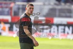 3. Liga; VfL Osnabrück - FC Ingolstadt 04; vor dem Spiel Mladen Cvjetinovic (19, FCI)
