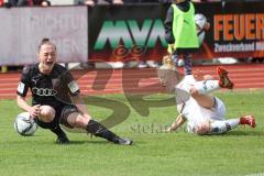 2. Frauen-Bundesliga - Saison 2021/2022 - FC Ingolstadt 04 - SV Henstedt-Ulzburg - Haim Vanessa (#13 FCI) - Foto: Meyer Jürgen