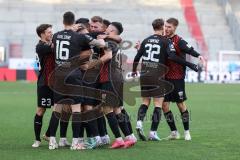 3. Liga; FC Ingolstadt 04 - 
SV Sandhausen; Tor Jubel Treffer Yannick Deichmann (20, FCI) Felix Keidel (43, FCI) Simon Lorenz (32, FCI) Moritz Seiffert (23, FCI) Ryan Malone (16, FCI) Simon Lorenz (32, FCI) Benjamin Kanuric (8, FCI)