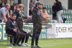Landesliga - Saison 2025/26 - SV Manching - FC Memmingen II - Cheftrainer Cüneyt Köz (SV Manching) - XXXXX - Foto: Meyer Jürgen