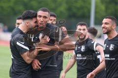 Kreisliga - FC Fatih Ingolstadt - FC Gerolfing - Der 2:2 Ausgleichstreffer durch David Meier schwarz #14 Fatih Ing - - jubel - Foto: Jürgen Meyer