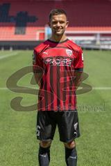Visar Musliu (16, FCI) ; FC Ingolstadt 04; 3.Liga, Porträttermin 2022/2023,