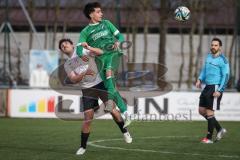 Bezirksliga - Saison 2025/26 - FC Gerolfing - SpVgg Altenerding - Ahmet Altay (Nr.25 - FC Gerolfing) - Pedro Flores weiss Altenerding - Foto: Meyer Jürgen