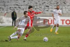 3. Liga - FSV Zwickau - FC Ingolstadt 04 - Zweikampf, Michael Heinloth (17, FCI) Schikora Marco (21 Zwickau)