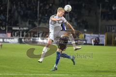 3. Liga; SV Waldhof Mannheim - FC Ingolstadt 04; Zweikampf Kampf um den Ball Tobias Bech (11, FCI) Winkler Marten (22 WM)