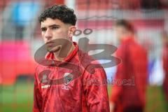 3. Liga; FC Ingolstadt 04 - TSG Hoffenheim II; vor dem Spiel Ognjen Drakulic (30, FCI)