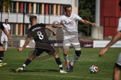 Kreisklasse - Saison 2026/27- MTV Ingolstadt- SV Dolling - Mykola Bilotserkivets weiss MTV - Christian Schuster schwarz Dolling - Foto: Meyer Jürgen