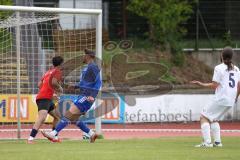 Kreisklasse - Saison 2025/26- MTV Ingolstadt - VFB Kipfenberg - Der 1:2 Führungstreffer durch Avni Avdijaj blau Kipfenberg - jubel - Pablo Ovalle Martinet weiss MTV -  - Abdulnasar Dashdash TW MTV - Foto: Meyer Jürgen