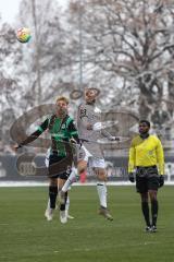 3. Liga; Testspiel, FC Ingolstadt 04 - SpVgg Greuther Fürth; Rico Preißinger (6, FCI) Nils Seufert (8 Fürth) Zweikampf Kampf um den Ball