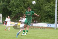 BZL Oberbayern Nord - Testspiel - TSV Aiglsbach - SV Manching - Said Magomedov grün Manching - Foto: Jürgen Meyer