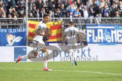 3. Liga; VfB Oldenburg - FC Ingolstadt 04; Tor Jubel Treffer Marcel Costly (22, FCI) 0:3