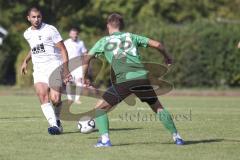Bezirksliga - Saison 2023/2024 - TSV Gaimersheim - Grüne Heide - Nicolae Nechita (Nr.19 - Gaimersheim) - Florian Thoss grün Grüne Heide - Foto: Meyer Jürgen