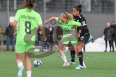 2023_12_10 - 2. Bundesliga - Saison 2023/24 - FC Ingolstadt 04 Frauen - VFL Wolfsburg - Samantha Stiglmair (Nr.27 - FCI Frauen) - Beyer Lisa grün Wolfsburg - Foto: Meyer Jürgen