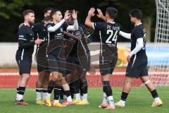 Kreisliga - Saison 2023/2024 - FC Fatih Ingolstadt - TSV Münchsmünster - Der 1:0 Führungstreffer per Foulelfmeter durch Akif Abasikeles Fatih - jubel - Foto: Meyer Jürgen