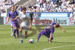 Relegation 2 - VfL Osnabrück - FC Ingolstadt 04 - Merlin Röhl (34, FCI) Trapp Maurice (18 VfL)