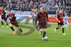 3. Liga; TSV 1860 München - FC Ingolstadt 04;Benjamin Kanuric (8, FCI) Felix Keidel (43, FCI) Moritz Seiffert (23, FCI)