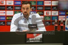 2. Fußball-Liga - Pressekonferenz - Vorstellung Cheftrainer Roberto Pätzold und Manager Profifußball Malte Metzelder - Saison 2021/2022 - FC Ingolstadt 04 - Manager Profifußball FCI Malte Metzelder - Foto: Meyer Jürgen