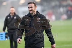 3. Liga; SC Verl - FC Ingolstadt 04; vor dem Spiel Teamkoordinator Marcel Posselt (FCI)