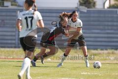 2. Bundesliga Frauen - Saison 2025/26 - FC Ingolstadt 04 Frauen - Borussia Mönchengladbach - Stefanie Reischmann (Nr.24 - FC Ingolstadt Frauen I) - Celissen Elize weiss M`Gladbach  - Foto: Meyer Jürgen