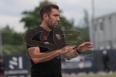 Freundschaftsspiel - Saison 2024/25 - FC Ingolstadt 04 II - TSV Rain/Lech  - Cheftrainer Patrick Schönfeld (FCI U21) - XXXXX - Foto: Meyer Jürgen