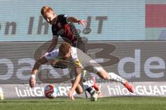 2.BL; FC Ingolstadt 04 - Holstein Kiel; Christian Gebauer (22, FCI) Kirkeskov Mikkel (2 Kiel)