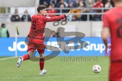 3. Liga; 1. FC Saarbrücken - FC Ingolstadt 04; Georgios Antzoulas (6, FCI) taktisch