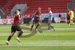 3. Liga - FC Ingolstadt 04 - TSV 1860 München - Marc Stendera (10, FCI) überwindet Torwart Kretzschmar Tom (40, 1860) und erzielt das 2:0 Schuß Tor Jubel