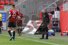 3. Liga - FC Bayern 2 - FC Ingolstadt 04 - Cheftrainer Tomas Oral (FCI)