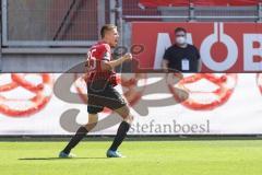 3. Liga - FC Ingolstadt 04 - FSV Zwickau - Filip Bilbija (35, FCI) erzielt das 2:1 Jubel Tor,
