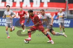 3. Liga; FC Ingolstadt 04 - SSV Jahn Regensburg; Yann Sturm (7, FCI) Geipl Andreas (8 SSV) Oliveira Nicolas (25 SSV)