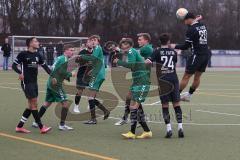 Freundschaftsspiel - FC Fatih Ingolstadt - TV Aiglsbach - Akif Abasikeles schwarz FC Fatih beim Kopfball - Foto: Meyer Jürgen