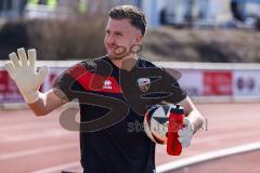 Toto-Pokal; FV Illertissen - FC Ingolstadt 04; vor dem Spiel Torwart Boevink Pelle (26 FCI)