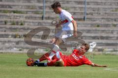 A-Junioren  Bundesliga - FC Ingolstadt 04 - VFB Stuttgart -  Saison 2022/2023 - Wiezorrek Moritz rot FCI - Foto: Meyer Jürgen