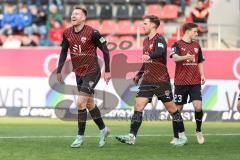 3. Liga; FC Ingolstadt 04 - 
SV Sandhausen; Tor Jubel Treffer Jannik Mause (7, FCI) 2:0, Simon Lorenz (32, FCI) Moritz Seiffert (23, FCI)