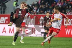 2.BL; SSV Jahn Regensburg - FC Ingolstadt 04; Dennis Eckert Ayensa (7, FCI) Jan Elvedi (33 Jahn)