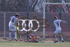 U17 DFB-Nachwuchsliga - Saison 2024/25 - FC Ingolstadt 04 - TSG Hoffenheim - San Carlos Lores Hernandes Torwart FCI - XXXXX - Foto: Meyer Jürgen