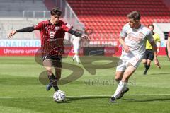 3. Liga - FC Bayern 2 - FC Ingolstadt 04 - Merlin Röhl (34, FCI) Nicolas Feldhahn (5 FCB)