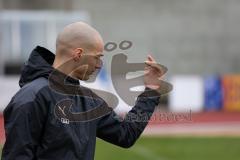 2. Fußball-Liga - Frauen - Saison 2022/2023 - FC Ingolstadt 04 - Eintracht Frankfurt II - Cheftrainer Miren Catovic (FCI Frauen) - Foto: Meyer Jürgen