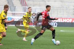 3. Liga; FC Ingolstadt 04 - Borussia Dortmund II; Marcel Costly (22, FCI) Tom Alexander Rothe (36 BVB)