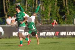 Kreisliga - Saison 2023/24 - Relegation zur BZL - FC Gerolfing - SVA Palzing -  Der 2:0 Führungstreffer durch Christian Träsch grün Gerolfing - jubel - Tor - -  - XXXXX - Foto: Meyer Jürgen