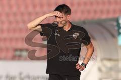 Bayernliga Nord - Saison 2023/2024 - FC Ingolstadt 04 - SSV Jahn Regensburg - Cheftrainer Thomas Karg (FCI U21) - Foto: Meyer Jürgen