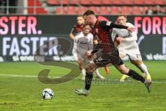 3. Liga; FC Ingolstadt 04 - SC Freiburg II; Elfmeter Tor Jubel Treffer Jannik Mause (7, FCI)