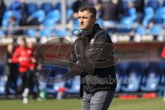 3. Liga; SV Meppen - FC Ingolstadt 04; Cheftrainer Michael Köllner (FCI) geht über den Platz vor dem Spiel
